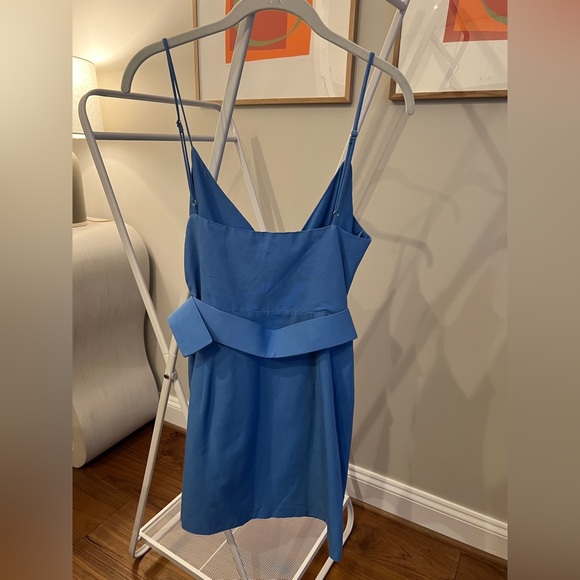 Zara Linen-Blend Belted Dress - Picture 7 of 7